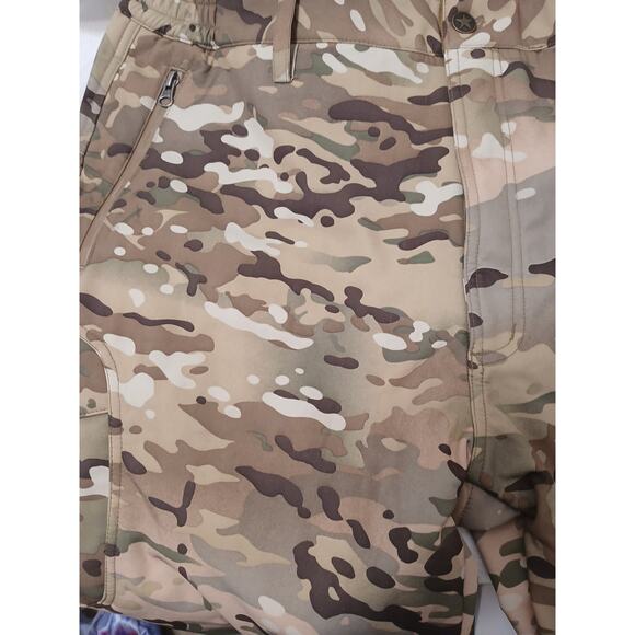 Free Soldier Camouflage Snow Pants 36 Hunting Fleece Lined Water Repell Gorpcore - Picture 6 of 16
